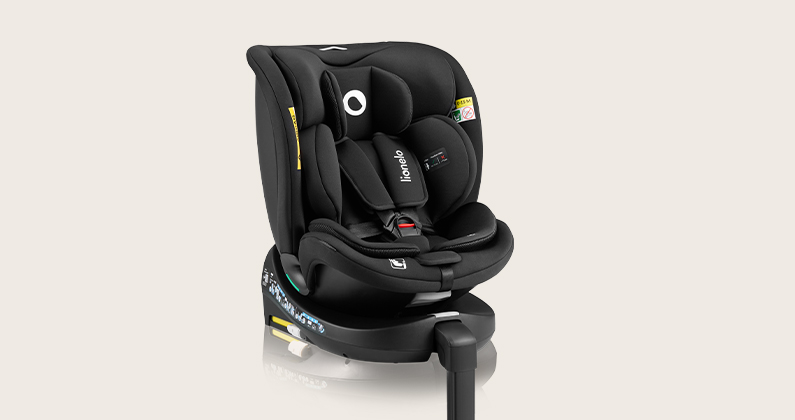 Lionelo Navy i-Size Black Onyx — Kindersitz